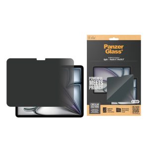 PanzerGlass Privacy Screenprotector Ultra-Wide Fit Apple iPad Air 11 inch (2025) M3 / (2024) M2 / iPad 11 (2025) A16 / iPad 10 (2022)