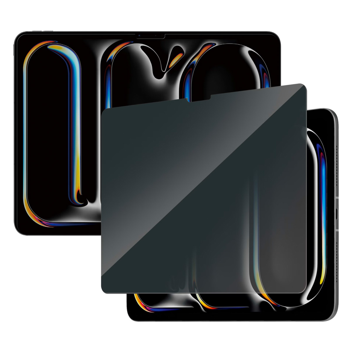 PanzerGlass Privacy Screenprotector Ultra-Wide Fit Apple iPad Pro 13 (2025) M5 / (2024) M4 / Air 13 inch (2025) M3 / (2024) M2 - Afbeelding 3