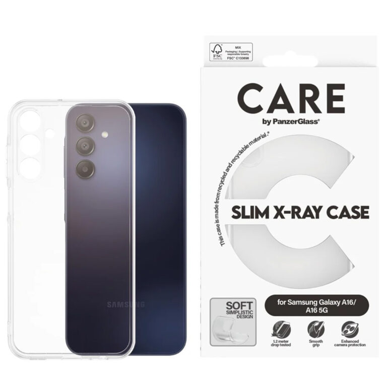 CARE by PanzerGlass Fashion Backcover XR Samsung Galaxy A16 - Transparant - Afbeelding 4