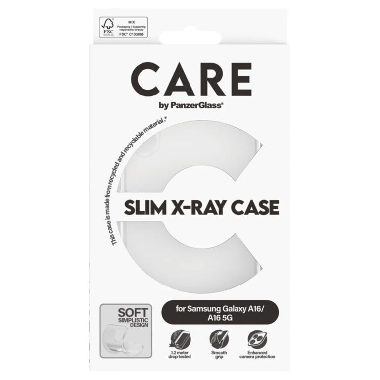 CARE by PanzerGlass Fashion Backcover XR Samsung Galaxy A16 - Transparant - Afbeelding 3