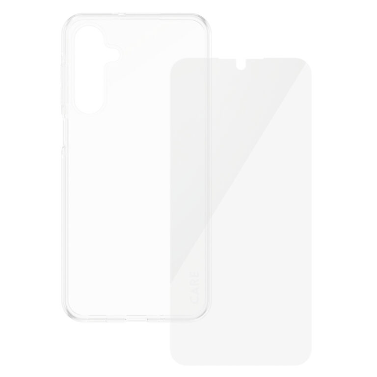 CARE by PanzerGlass Fashion Backcover XR + Ultra-Wide Fit Screenprotector incl. applicator Samsung Galaxy A26 - Transparant - Afbeelding 3
