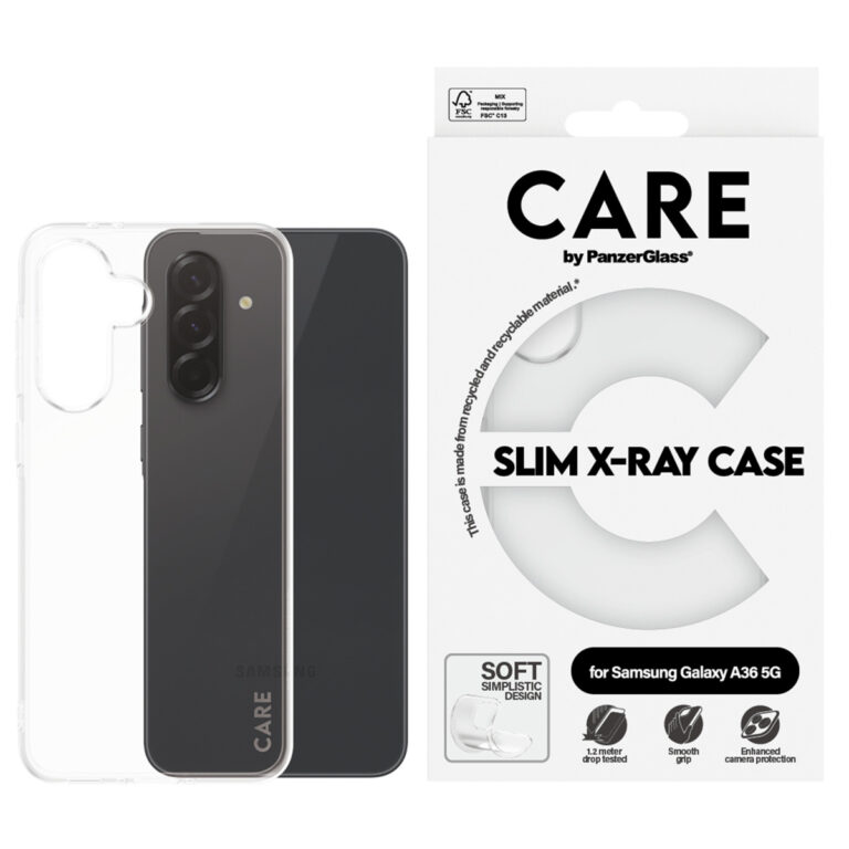 CARE by PanzerGlass Fashion Backcover XR Samsung Galaxy A36 - Transparant - Afbeelding 5