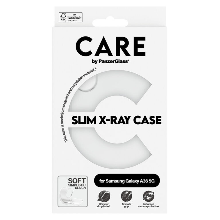 CARE by PanzerGlass Fashion Backcover XR Samsung Galaxy A36 - Transparant - Afbeelding 2