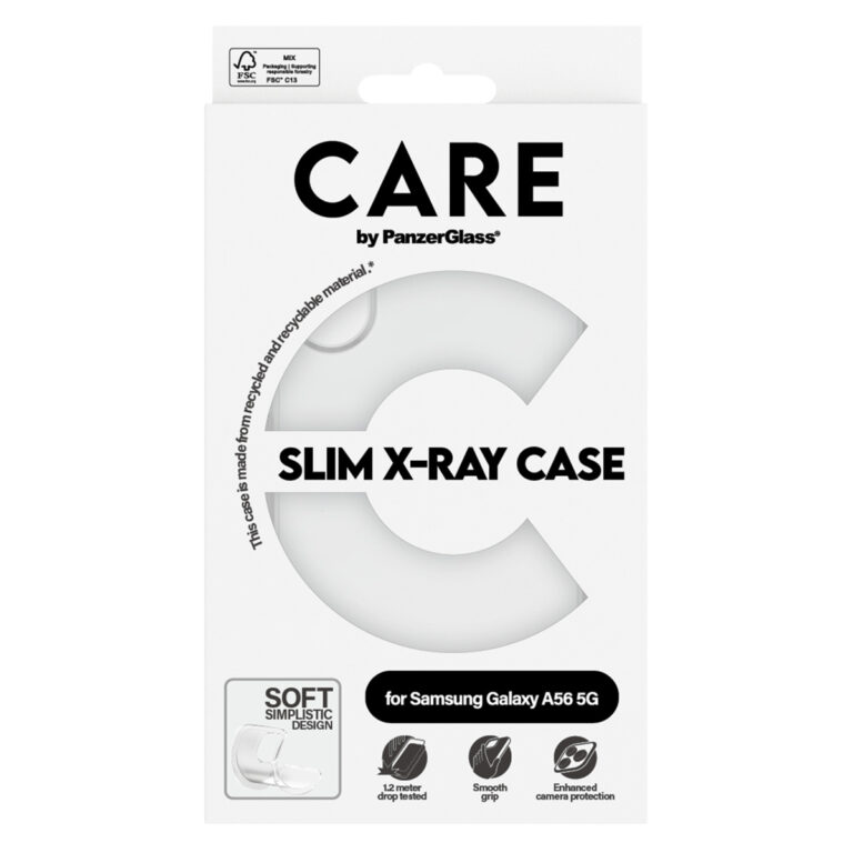 CARE by PanzerGlass Fashion Backcover XR Samsung Galaxy A56 - Transparant - Afbeelding 3