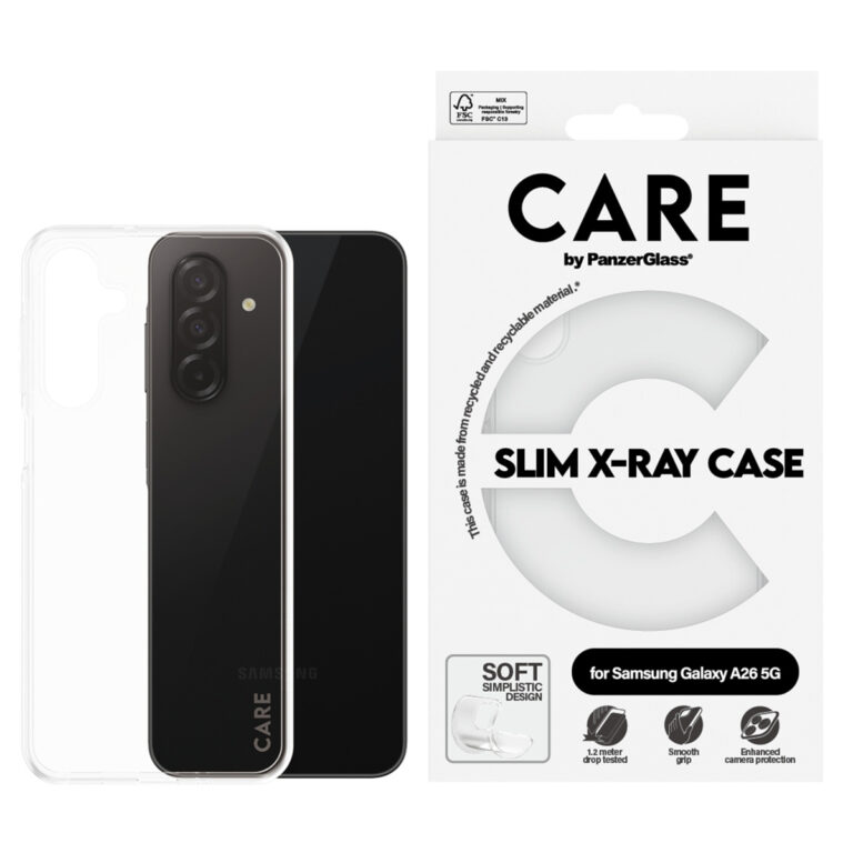 CARE by PanzerGlass Fashion Backcover XR Samsung Galaxy A26 - Transparant - Afbeelding 5