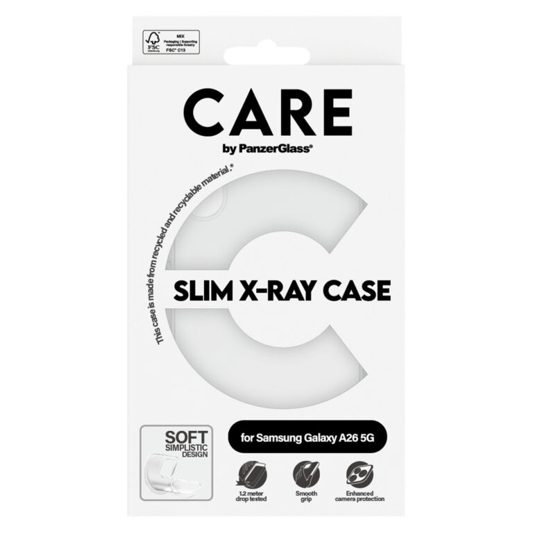 CARE by PanzerGlass Fashion Backcover XR Samsung Galaxy A26 - Transparant - Afbeelding 2