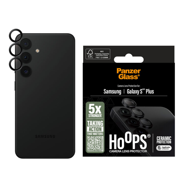 PanzerGlass Hoops Ceramic Lens Protector Samsung Galaxy S25 Plus - Afbeelding 2