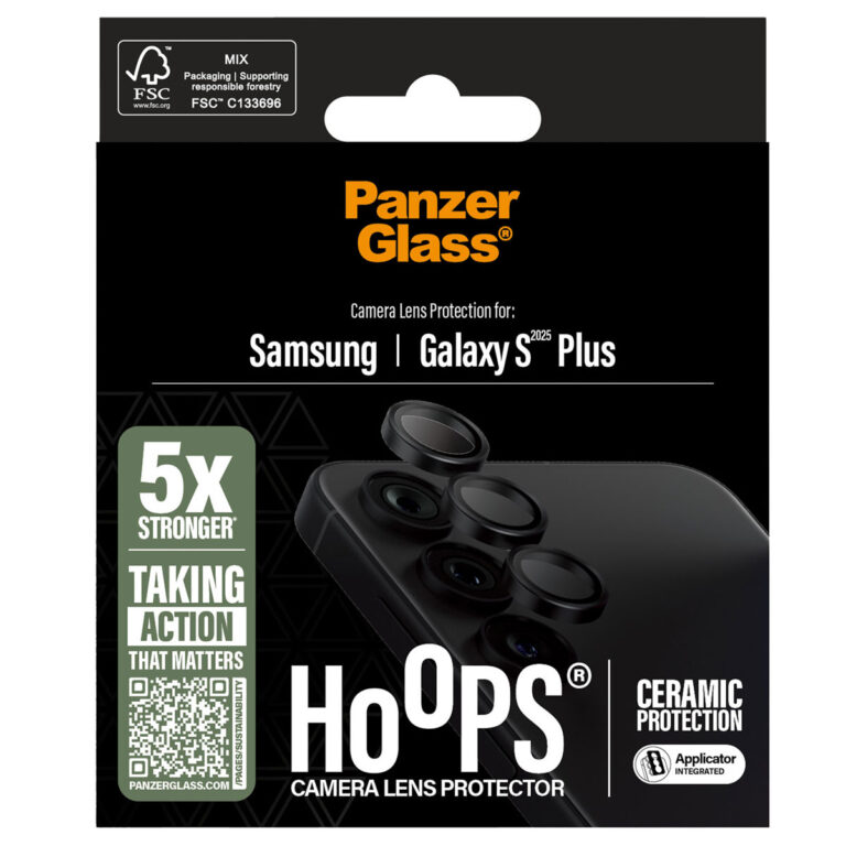 PanzerGlass Hoops Ceramic Lens Protector Samsung Galaxy S25 Plus - Afbeelding 3