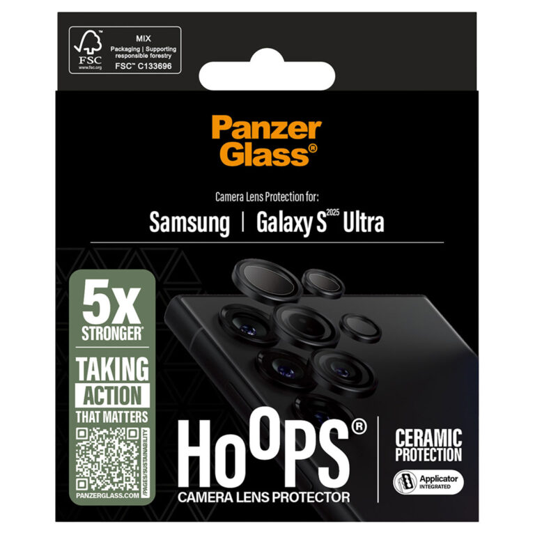 PanzerGlass Hoops Ceramic Lens Protector Samsung Galaxy S25 Ultra - Afbeelding 3