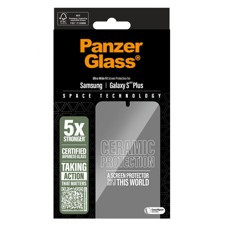 PanzerGlass Ceramic Screenprotector met applicator Samsung Galaxy S25 Plus - Afbeelding 3