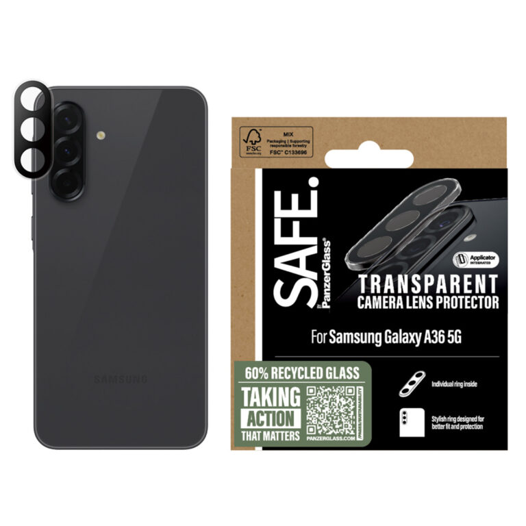 SAFE by PanzerGlass SAFE. by PanzerGlass® Camera Lens Protector Transparent Samsung Galaxy new A35 5G - Afbeelding 4
