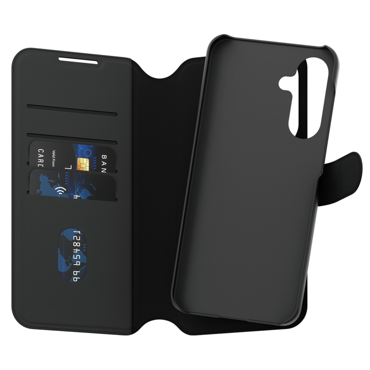 CARE by PanzerGlass Tango 2 in 1 Wallet Case MagSafe Samsung Galaxy A36 – Zwart
