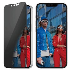 PanzerGlass Privacy Ultra-Wide Fit Anti-Bacterial Screenprotector incl. applicator Apple iPhone 13 / 13 Pro / 14 / 16e