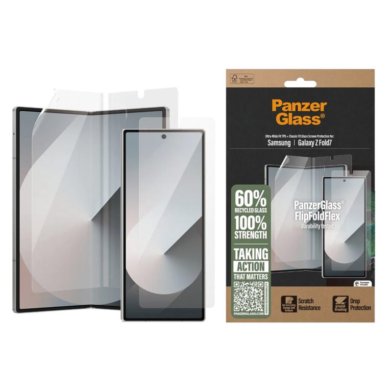 PanzerGlass Screenprotector Glass & Film Samsung Galaxy Z Fold 7 - Afbeelding 2