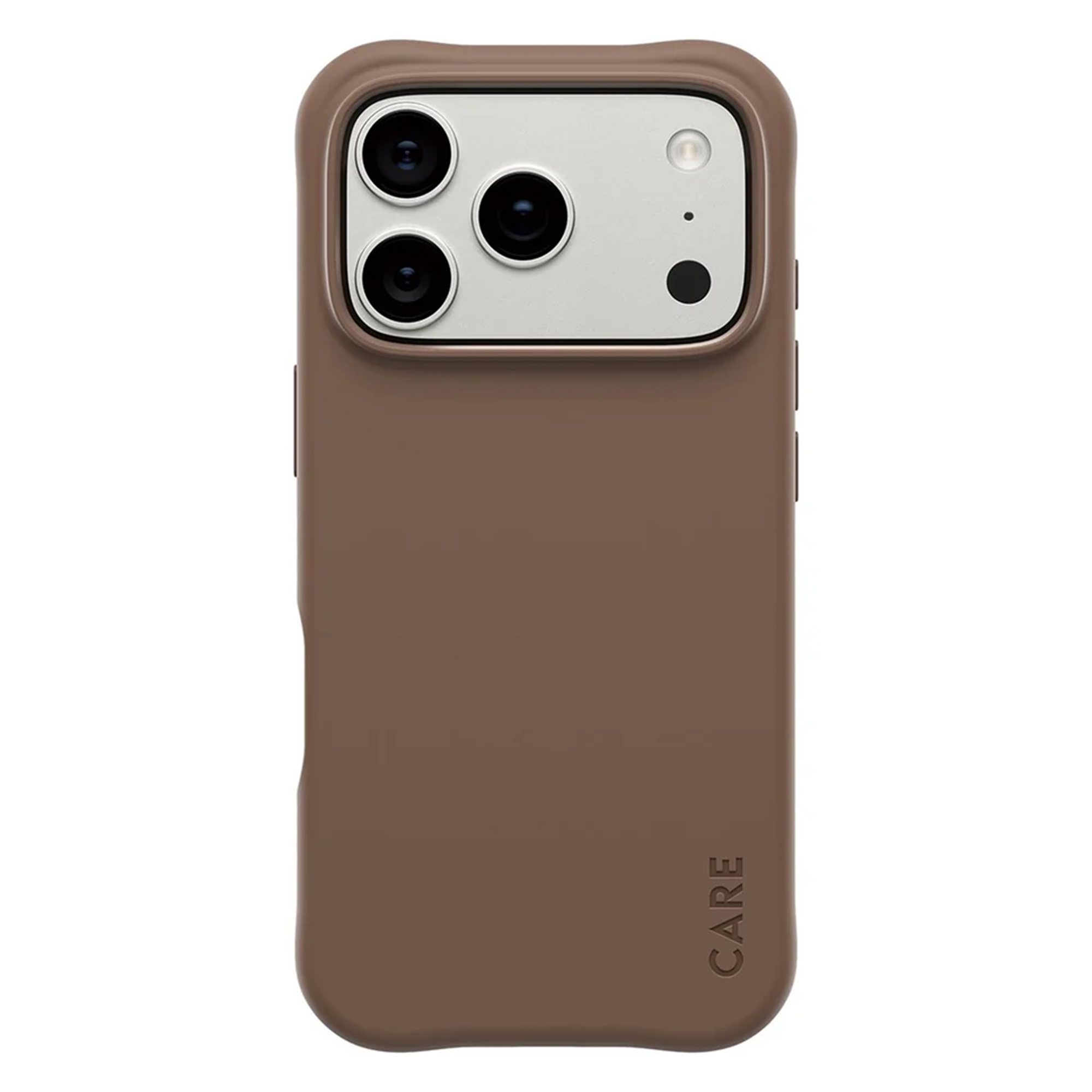 CARE by PanzerGlass Fashionable Case Samba met MagSafe Apple iPhone 17 Pro – Espresso Brown