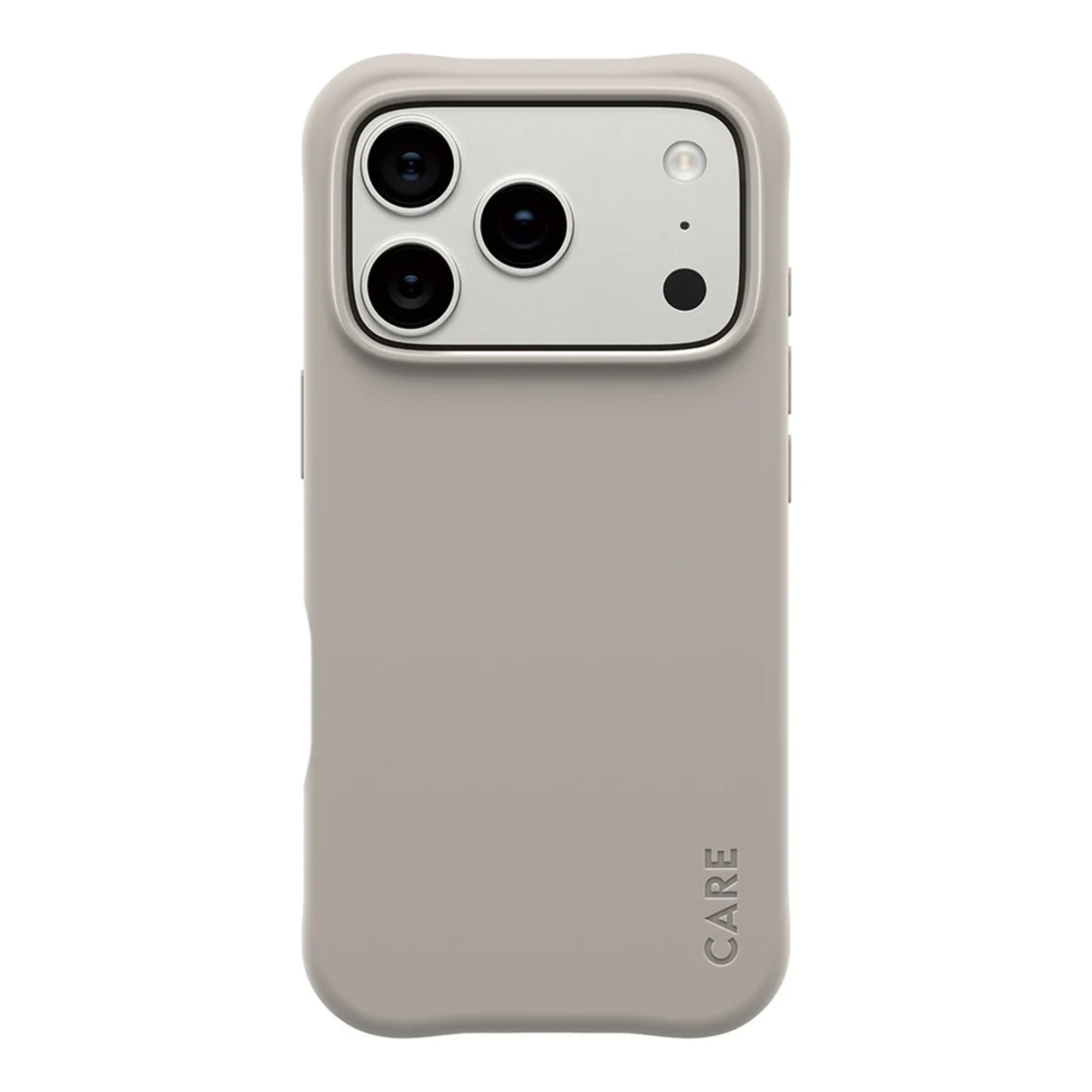 CARE by PanzerGlass Fashionable Case Samba met MagSafe Apple iPhone 17 Pro – Vanilla Beige