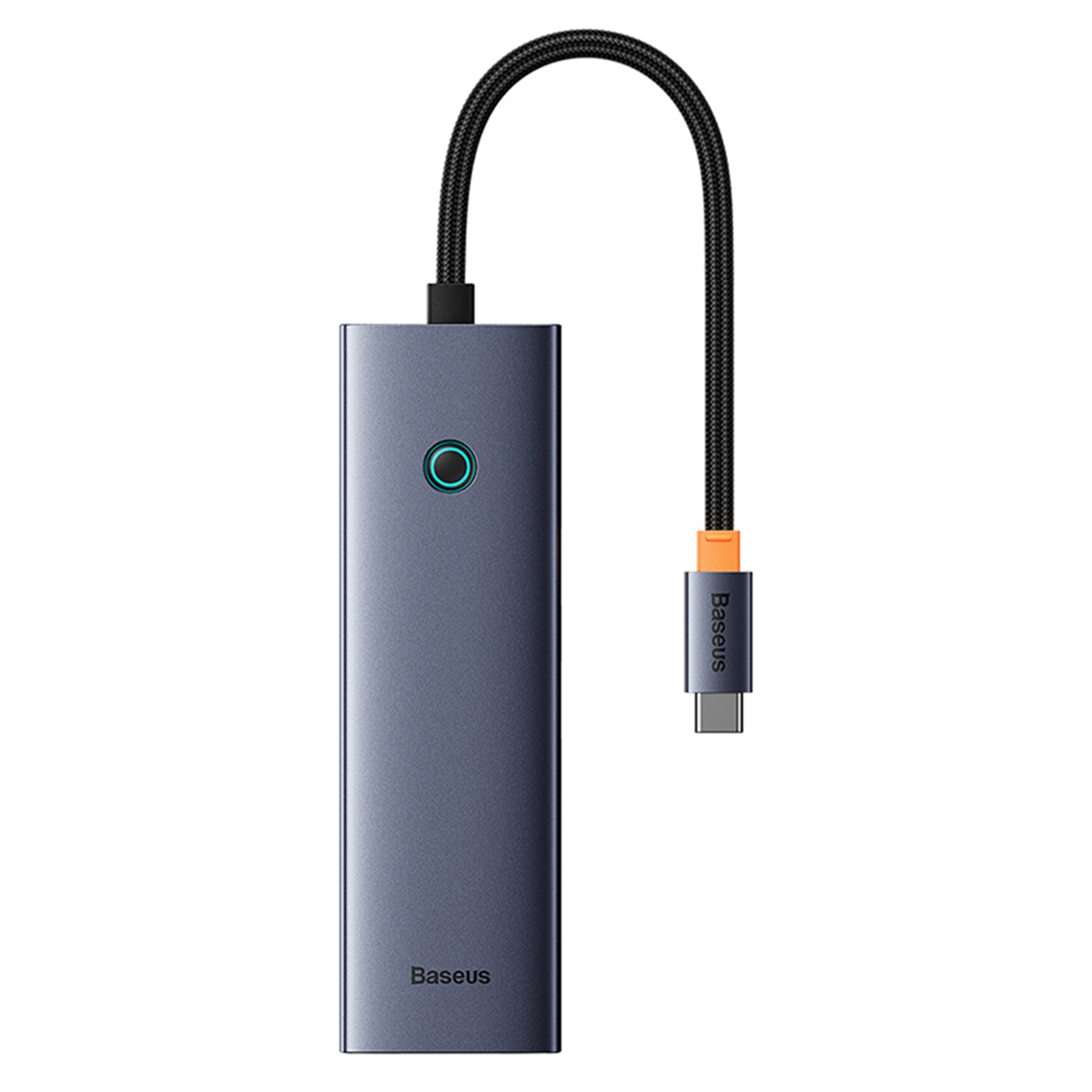 Baseus OS-UltraJoy 6-in-1 USB-C Hub – 4K 60Hz – 100 Watt opladen – Docking station – Space Grey