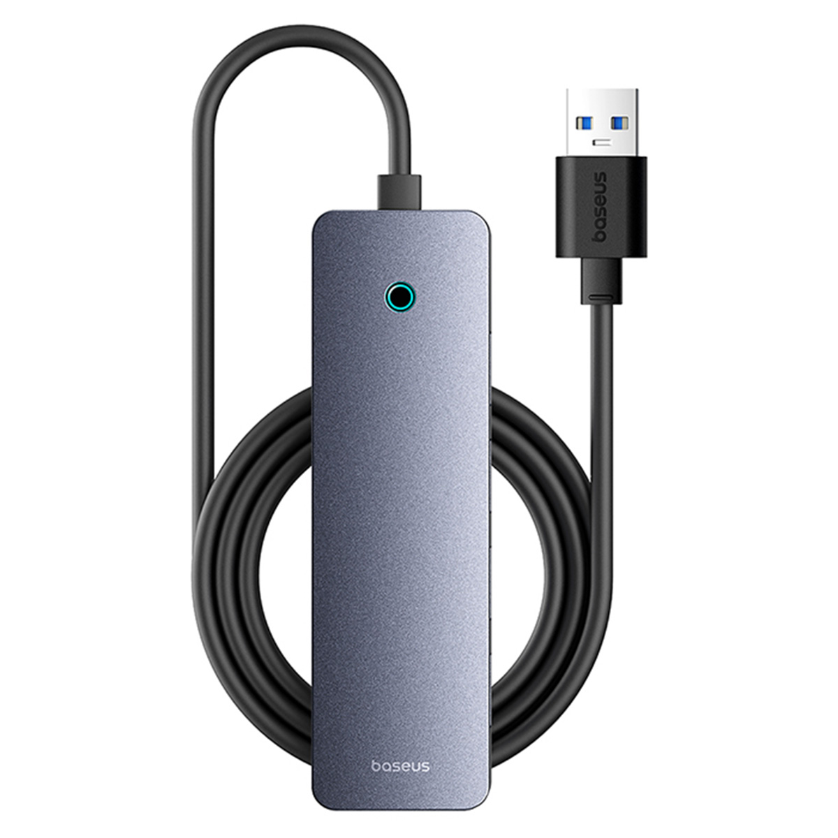 Baseus UltraJoy Lite 5-in-1 USB-A Hub – 150 cm – Docking station – Space Grey