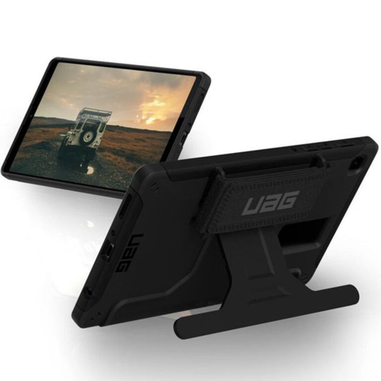 UAG Scout Backcover Handstrap Samsung Galaxy Tab A7 Lite - Zwart - Afbeelding 8