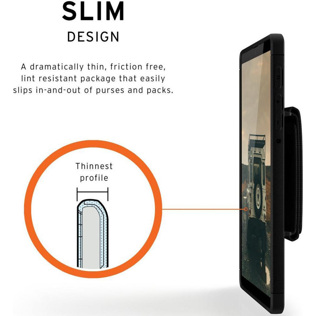 UAG Scout Backcover Handstrap Samsung Galaxy Tab A7 Lite - Zwart - Afbeelding 7