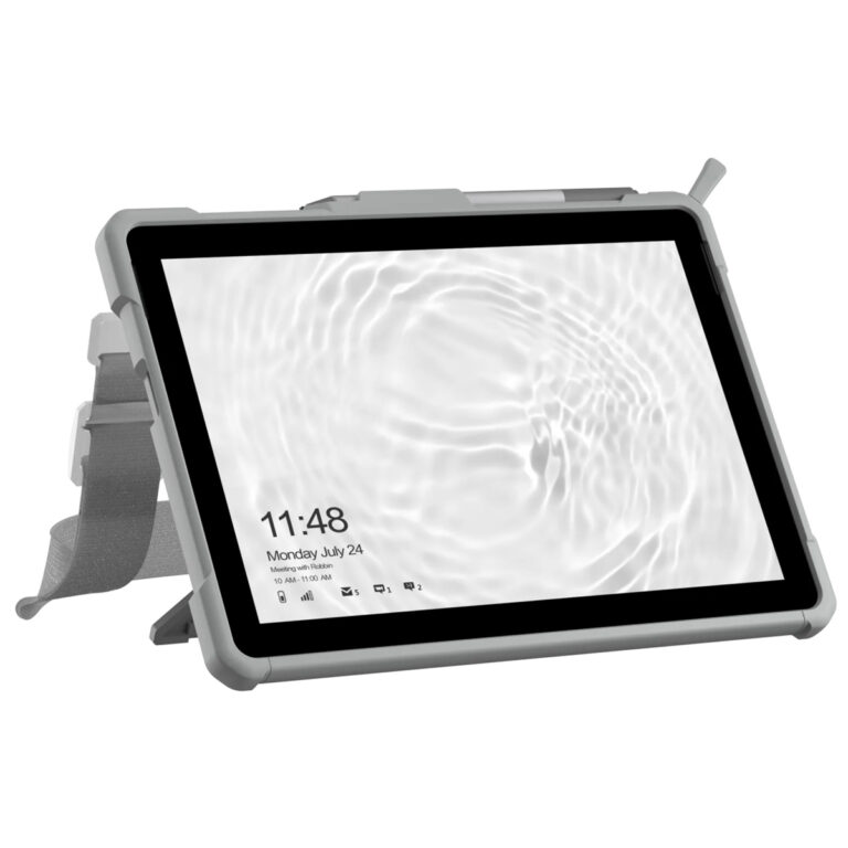 UAG Plasma Healthcare backcover met strap en schouderband Microsoft Surface Go / Go 2 / Go 3 / Go 4 - Wit / Grijs - Afbeelding 8