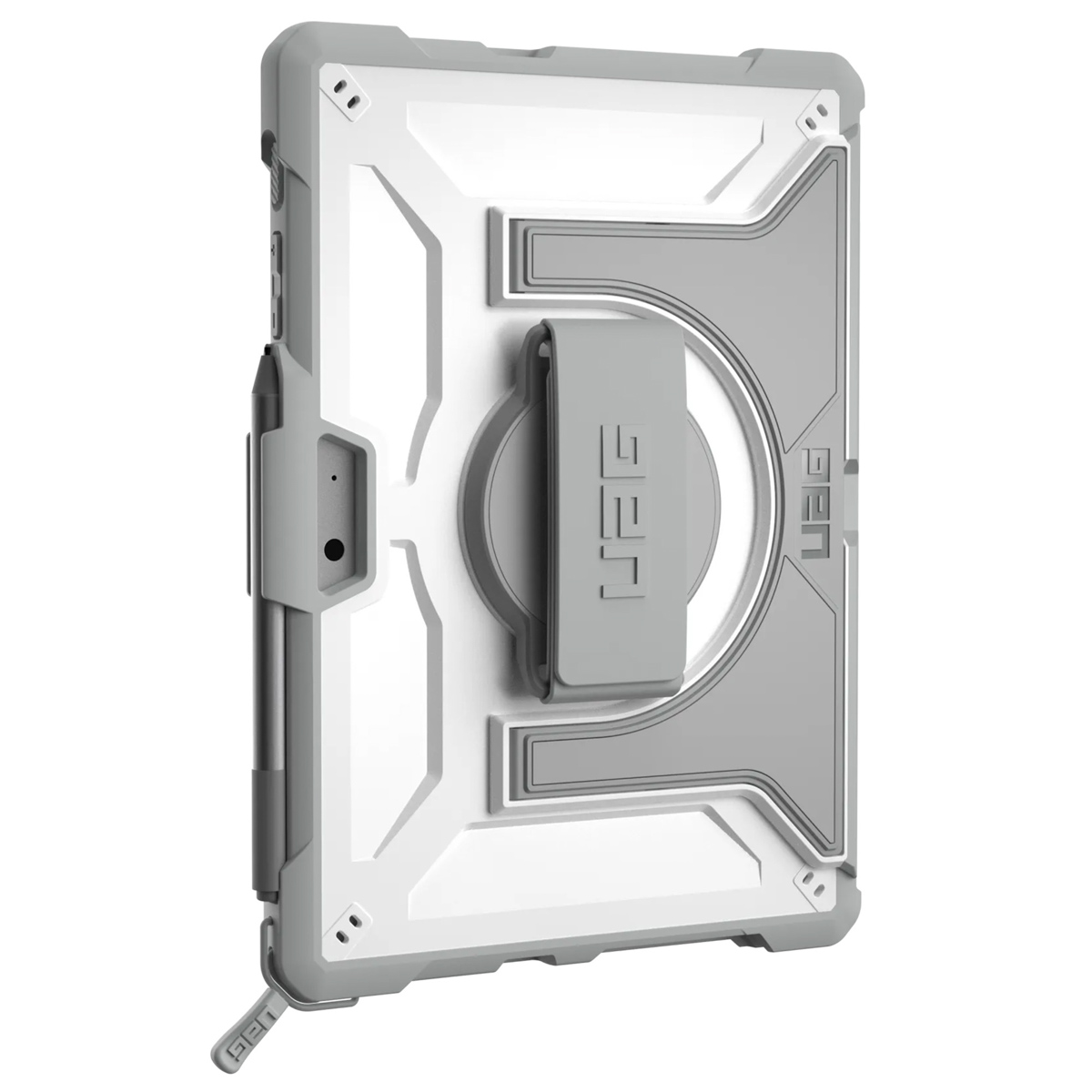 UAG Plasma Healthcare backcover met strap en schouderband Microsoft Surface Go / Go 2 / Go 3 / Go 4 - Wit / Grijs - Afbeelding 8