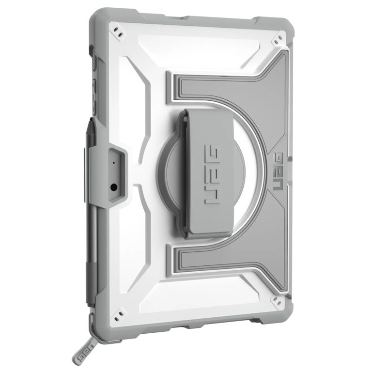 UAG Plasma Healthcare backcover met strap en schouderband Microsoft Surface Go / Go 2 / Go 3 / Go 4 - Wit / Grijs - Afbeelding 10