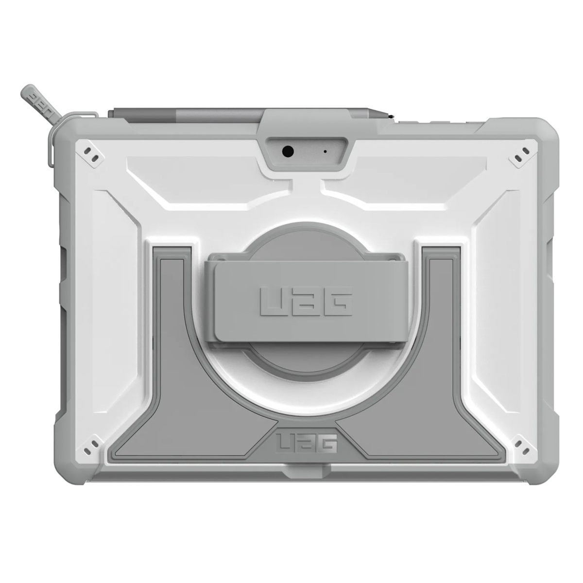 UAG Plasma Healthcare backcover met strap en schouderband Microsoft Surface Go / Go 2 / Go 3 / Go 4 - Wit / Grijs - Afbeelding 9
