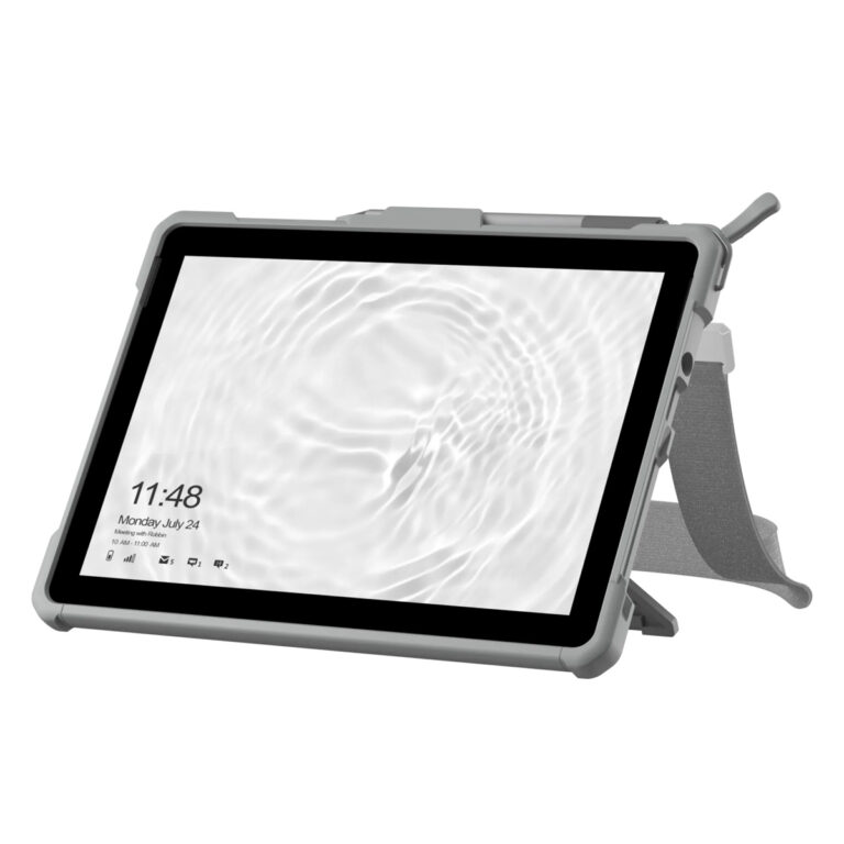 UAG Plasma Healthcare backcover met strap en schouderband Microsoft Surface Go / Go 2 / Go 3 / Go 4 - Wit / Grijs - Afbeelding 4