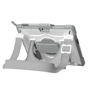 UAG Plasma Healthcare backcover met strap en schouderband Microsoft Surface Go / Go 2 / Go 3 / Go 4 - Wit / Grijs