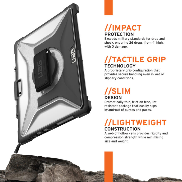 UAG Plasma Backcover Microsoft Surface Pro 8 - Ice - Afbeelding 5