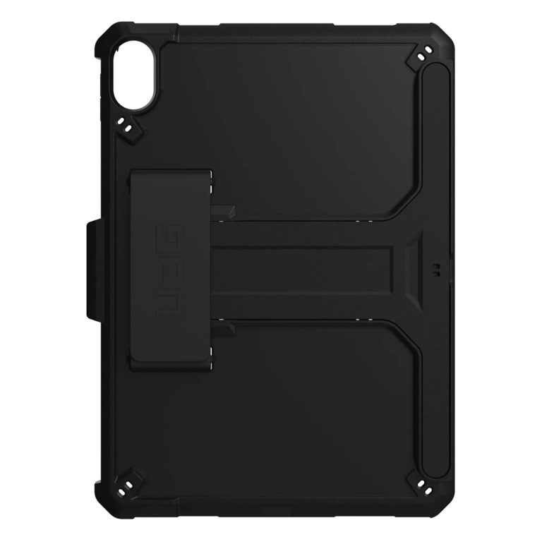 UAG Scout backcover met KickStand en Handstrap Apple iPad 11 (2025 A16 / iPad 10 (2022) in fabrieksverpakking - Zwart - Afbeelding 8