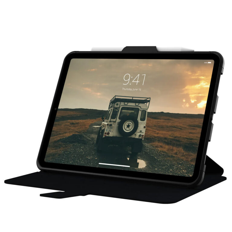UAG Scout Bookcase Apple iPad 11 (2025) 11 inch / iPad 10 (2022) 10.9 inch - Black - Afbeelding 3