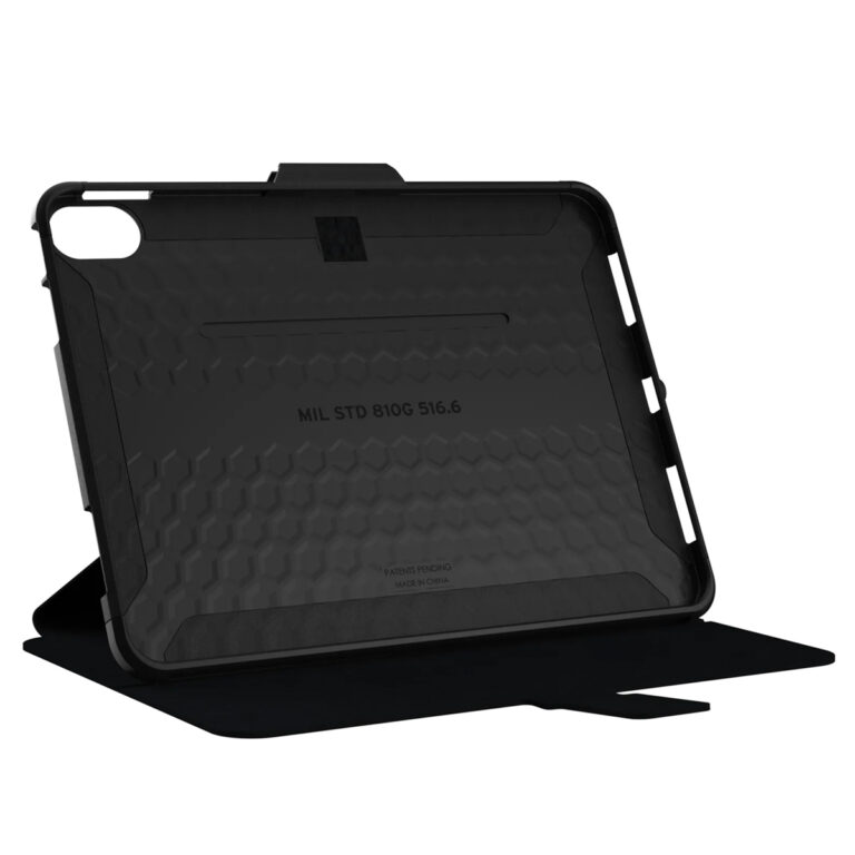 UAG Scout Bookcase Apple iPad 11 (2025) 11 inch / iPad 10 (2022) 10.9 inch - Black - Afbeelding 6