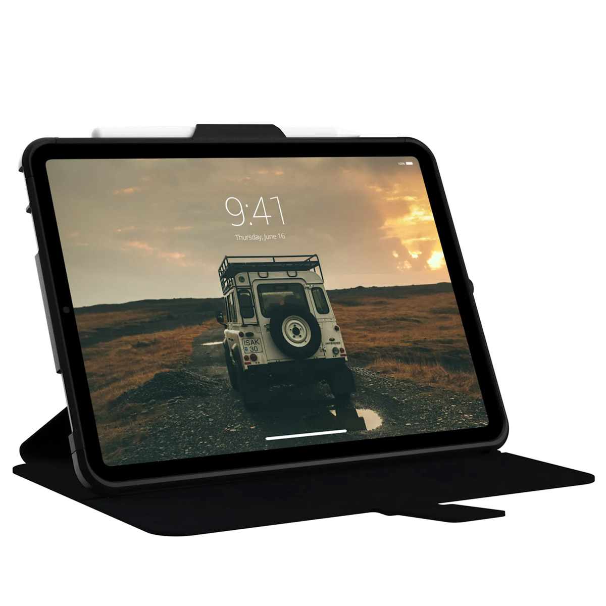 UAG Scout Bookcase Apple iPad 11 (2025) 11 inch A16 / iPad 10 (2022) 10.9 inch - Olive - Afbeelding 7