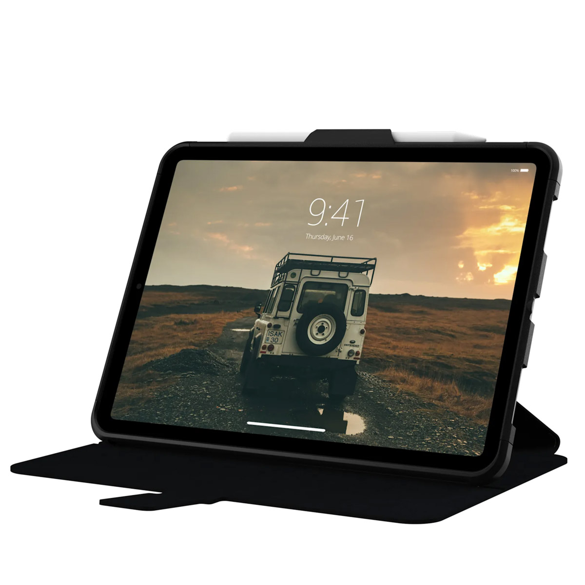 UAG Scout Bookcase Apple iPad 11 (2025) 11 inch A16 / iPad 10 (2022) 10.9 inch - Olive - Afbeelding 10