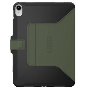 UAG Scout Bookcase Apple iPad 11 (2025) 11 inch A16 / iPad 10 (2022) 10.9 inch - Olive