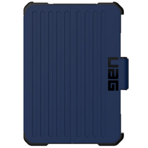 UAG Metropolis Bookcase Apple iPad Mini 7 (2024) / iPad Mini 6 (2021) - Blauw