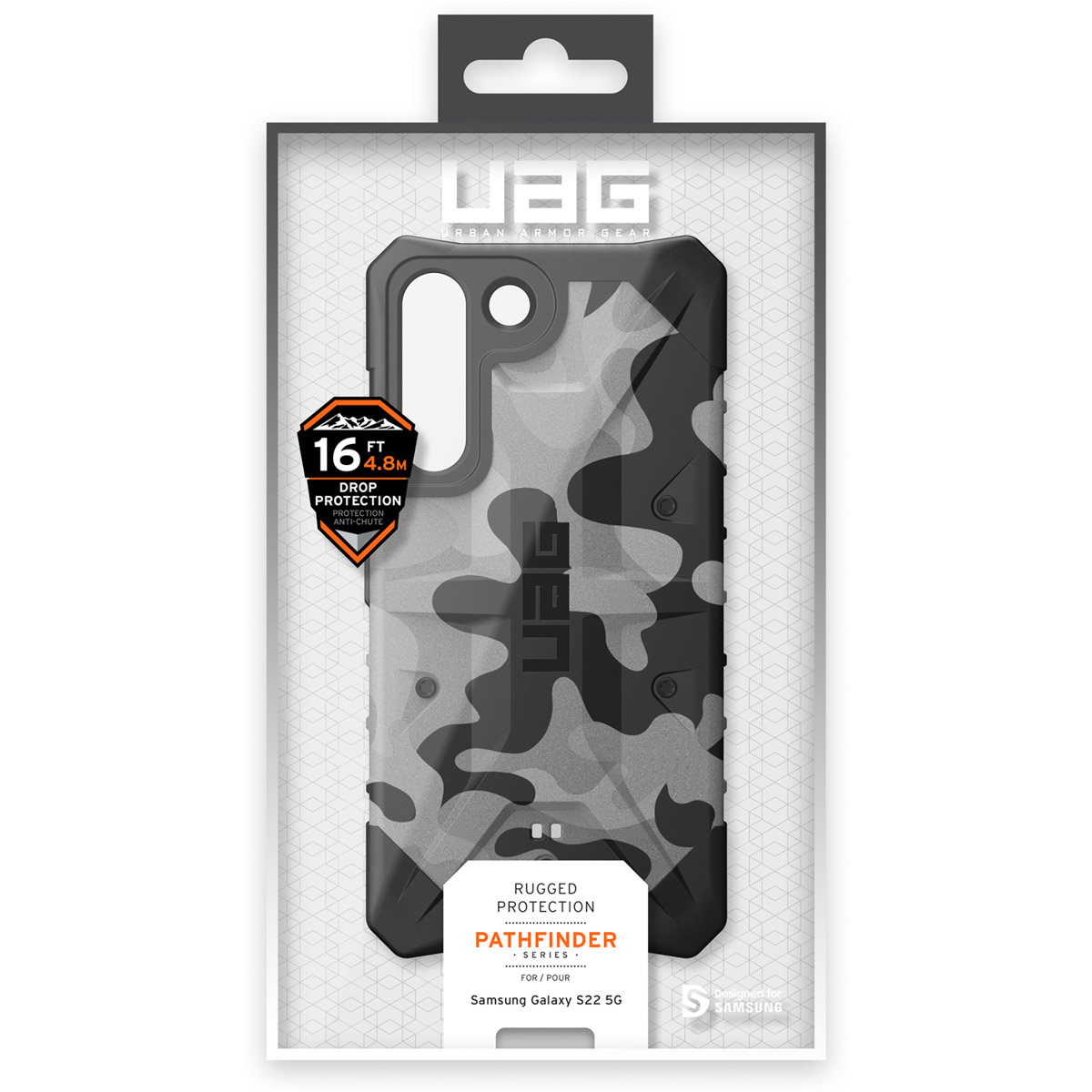 UAG Pathfinder Backcover Samsung Galaxy S22 - Midnight Camo - Afbeelding 2