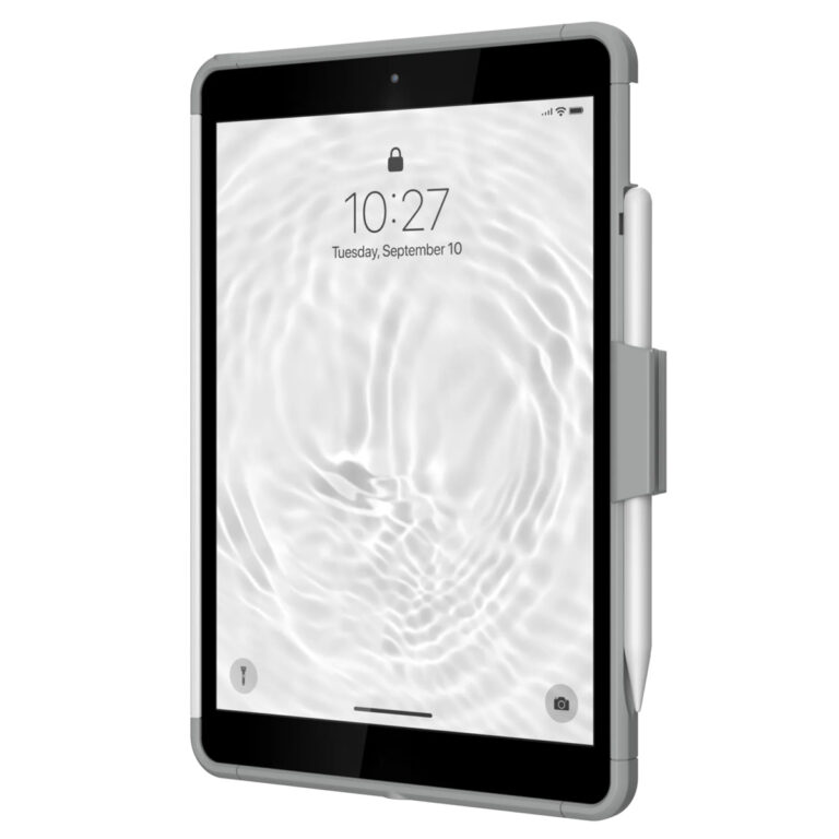 UAG Scout Healthcare backcover met strap Apple iPad 9 (2021) 10.2 inch / iPad 8 (2020) 10.2 inch / iPad 7 (2019) 10.2 inch - Wit / Grijs - Afbeelding 9