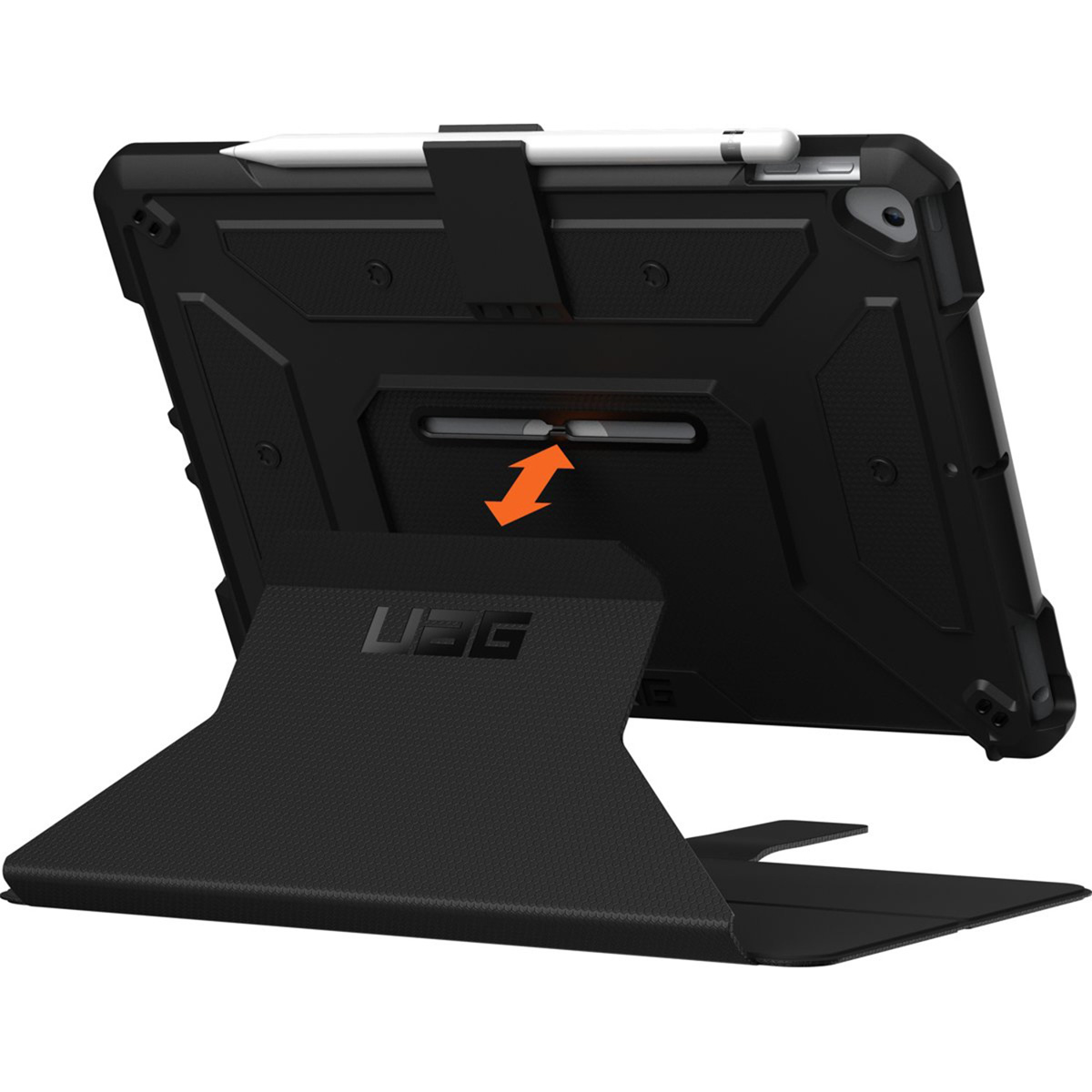 UAG Metropolis Bookcase Apple iPad 9 (2021) 10.2 inch / iPad 8 (2020) 10.2 inch / iPad 7 (2019) 10.2 inch - Zwart - Afbeelding 8