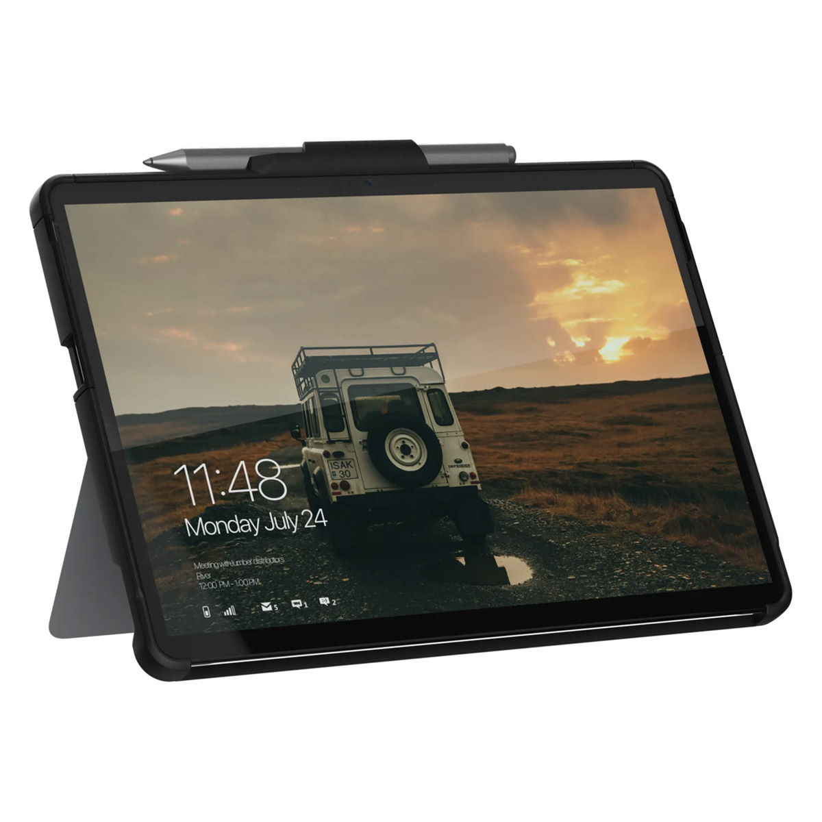 UAG Scout Backcover Handstrap Microsoft Surface Go / Go 2 / Go 3 / Go 4 - Zwart - Afbeelding 6