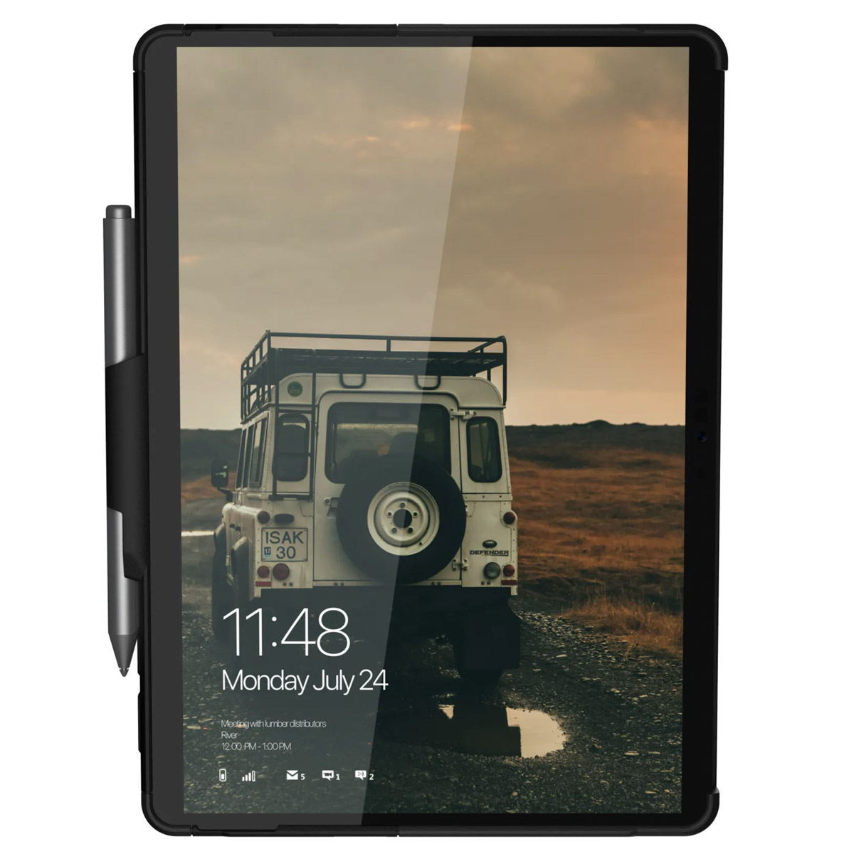 UAG Scout Backcover Handstrap Microsoft Surface Go / Go 2 / Go 3 / Go 4 - Zwart - Afbeelding 7