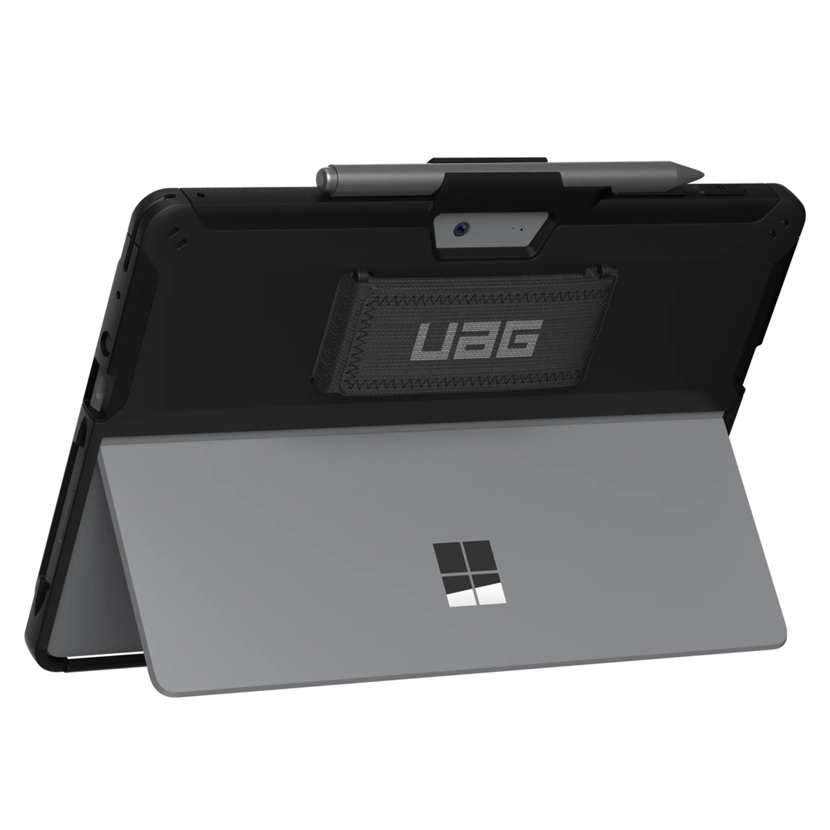 UAG Scout Backcover Handstrap Microsoft Surface Go / Go 2 / Go 3 / Go 4 - Zwart - Afbeelding 8
