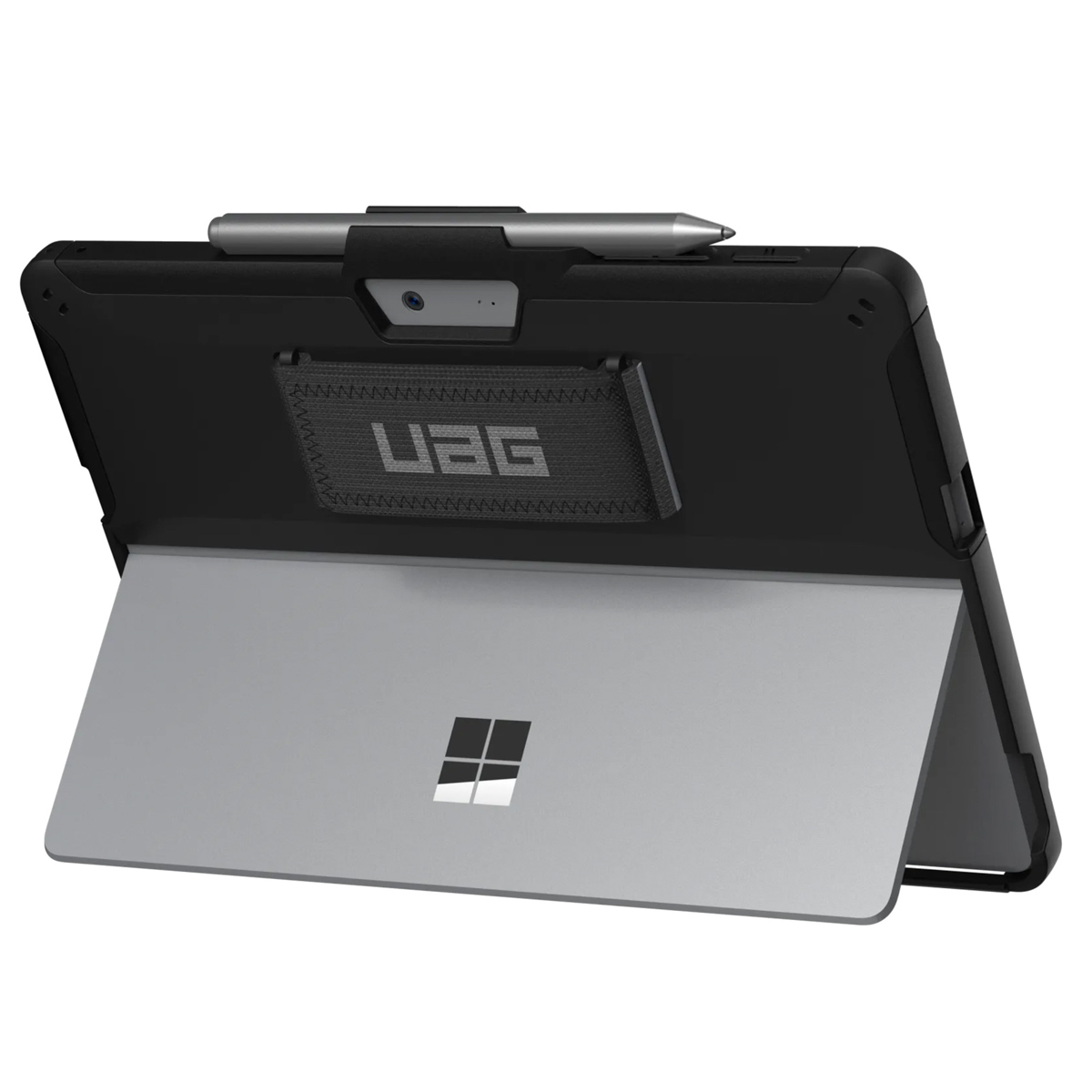 UAG Scout Backcover Handstrap Microsoft Surface Go / Go 2 / Go 3 / Go 4 - Zwart - Afbeelding 4