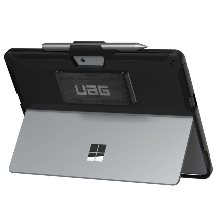 UAG Scout Backcover Handstrap Microsoft Surface Go / Go 2 / Go 3 / Go 4 - Zwart - Afbeelding 2