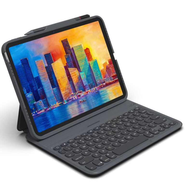 ZAGG Pro Keys Keyboard Bookcase iPad 11 (2025) 11 inch / iPad 10 (2022) 10.9 inch - Zwart / Grijs - Afbeelding 5