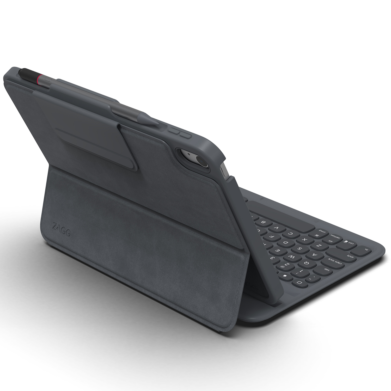 ZAGG Pro Keys Keyboard Bookcase Apple iPad 11 (2025) 11 inch A16 / iPad 10 (2022) 10.9 inch - Zwart / Grijs - Afbeelding 3