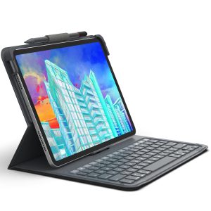 ZAGG Messenger Folio 2 Keyboard Case Apple iPad 11 (2025) 11 inch A16 / iPad 10 (2022) 10.9 inch - QWERTY - Charcoal Grey