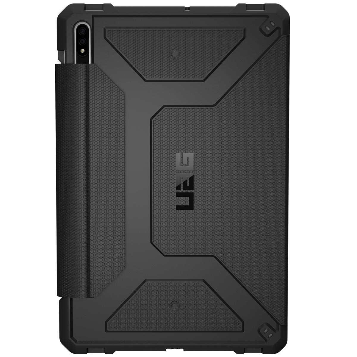 UAG Metropolis Bookcase Samsung Galaxy Tab S8 / S7 – Zwart